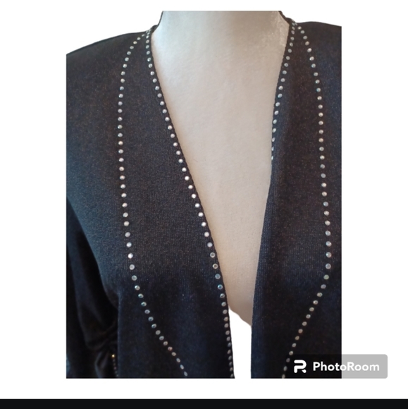 Vintage jacket sweater embellished - Picture 3 of 6